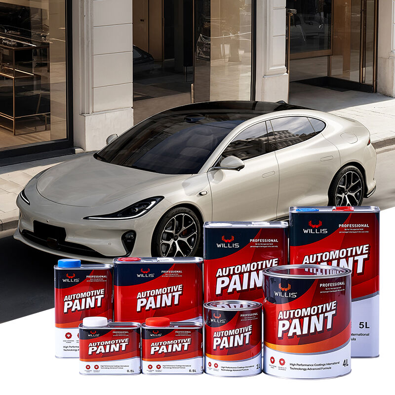 Hochwertige WILLIS 2K Acryl Flüssigbeschichtung Auto Lackreparatur Spray mit Pigment - Fabrik Großhandel Heißer Verkauf Rabattpreis