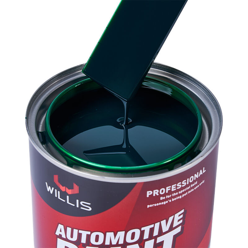 2K Goldgrün Automotive Coating Farbe Mehrfarben verfügbar für die Reparatur von Autos Grundlack Veredelung Acryl-Zwei-Komponentenfarbe