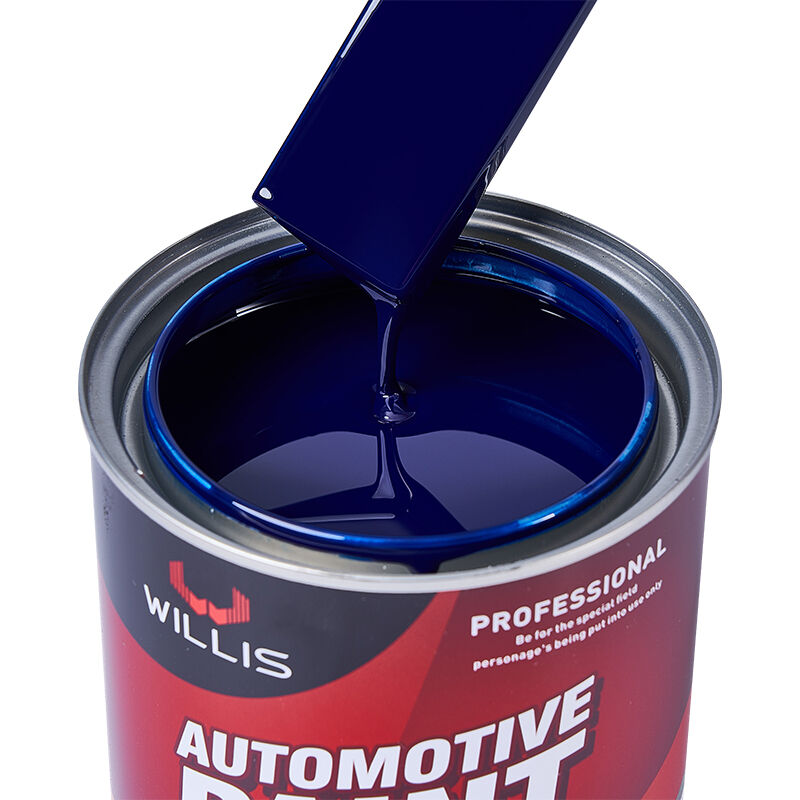 2K Acryl Autolack Rotlichblau Automobil Metallic Farbe Gut für Autoreparatur & Mehrere Farben Verfügbar