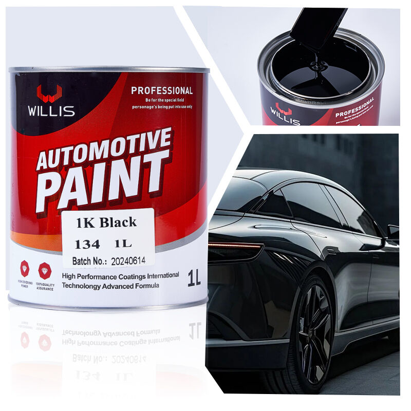 Fortschrittliche 1K Acryl-Masterbatch-Autoreparaturlack mit Primer, Glanz & Matt, Produktbeschichtung & Lack