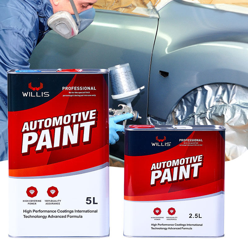 Willis Brands Glanzklares Lack Acrylharz Leichte Sprühung Flüssiges Autolack Beschichtung für Autobearbeitung